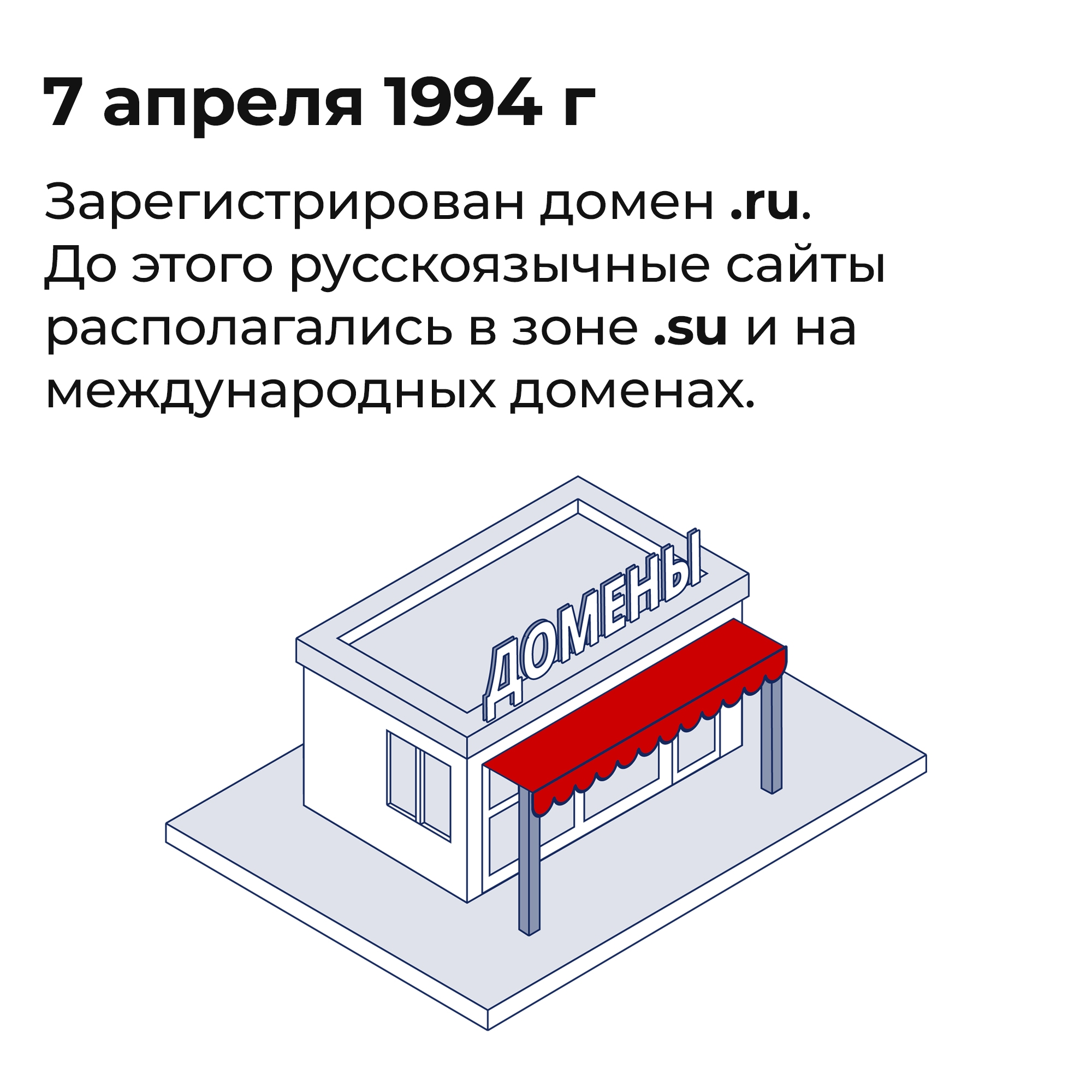 Сегодня отмечается день рождения Рунета! 
Именно в этот день в 1994 году был зарегистрирован домен ….